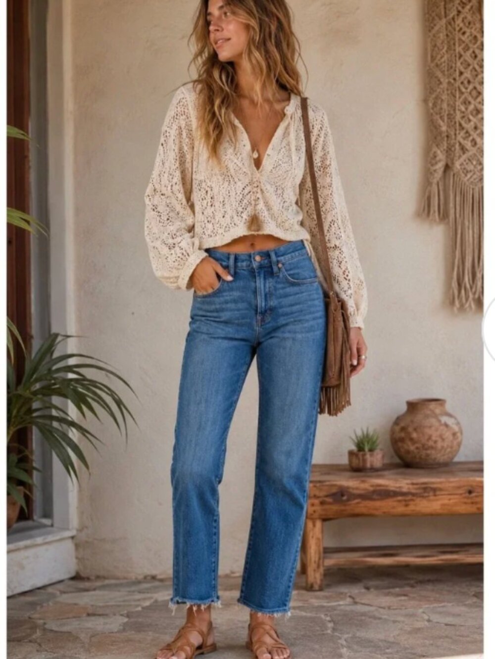 Madewell The Perfect Vintage Jean Frayed Hem Size 31